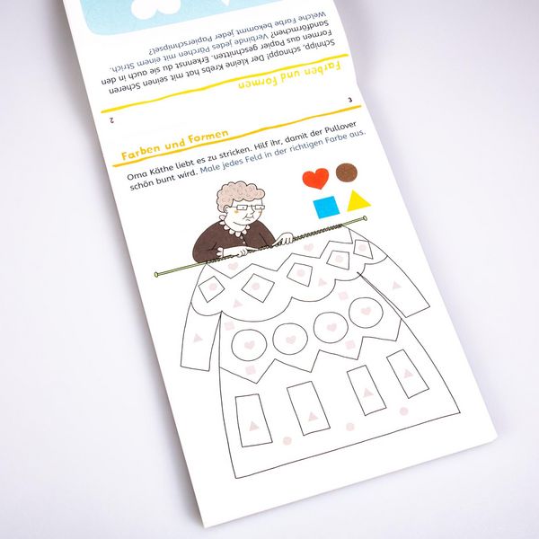 Produktbild: Mein bunter Lern- und R&auml;tselblock: Kindergarten