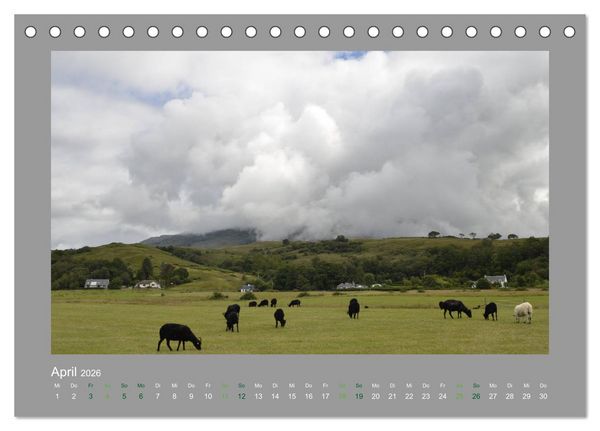 Produktbild: Argyll (Tischkalender 2026 DIN A5 quer), CALVENDO Monatskalender