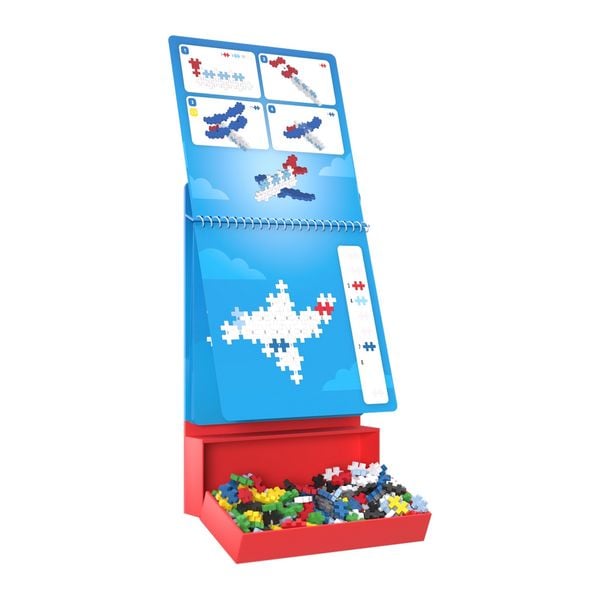 Produktbild: PLUS PLUS - 125 Kreativ Bausteine Puzzle Transport
