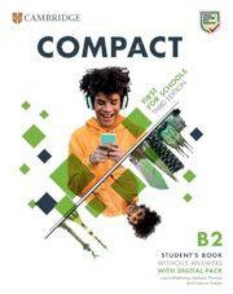 Produktbild: Compact First for Schools B2 First Student's Book Without Answers with Digital Pack