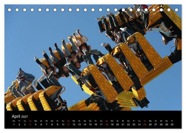 Produktbild: Jahrmarkt 2027 (Tischkalender 2027 DIN A5 quer), CALVENDO Monatskalender