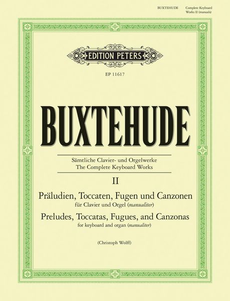 Produktbild: The Complete Keyboard Works Vol. II: Preludes, Toccatas, Fugues, and Canzonas