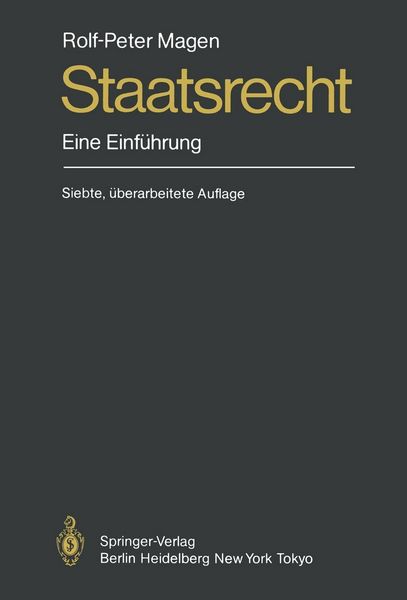 Produktbild: Staatsrecht