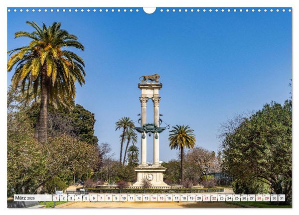 Produktbild: Andalusien - Sevilla (Wandkalender 2026 DIN A3 quer), CALVENDO Monatskalender