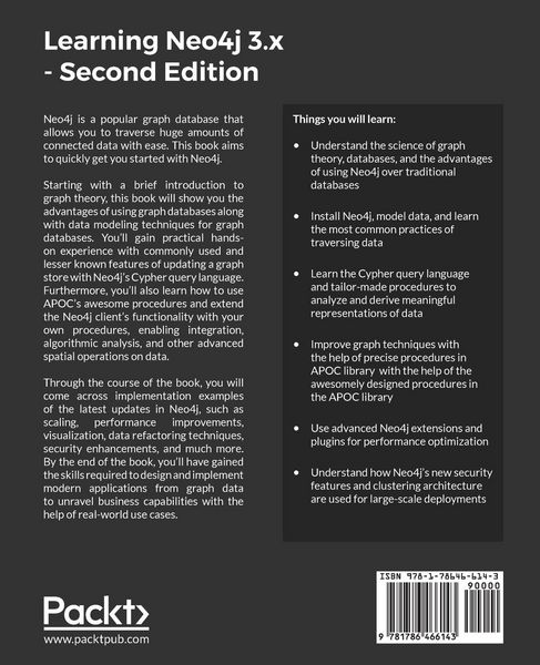 Produktbild: Learning Neo4j 3.x