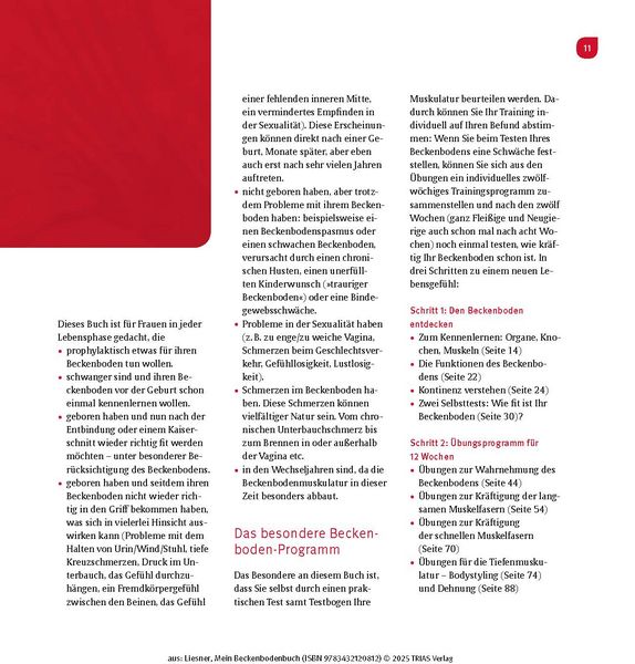 Produktbild: Mein Beckenbodenbuch