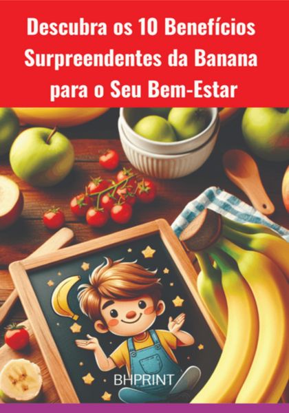 Produktbild: Descubra Os 10 Benef&iacute;cios Surpreendentes Da Banana Para O Seu Bem-estar