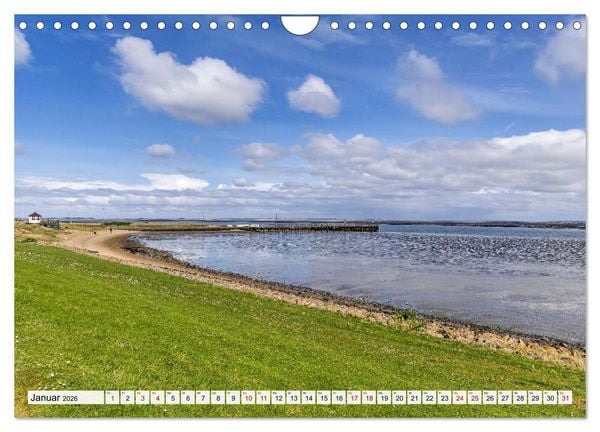 Produktbild: Inselbilder Amrum (Wandkalender 2026 DIN A4 quer), CALVENDO Monatskalender