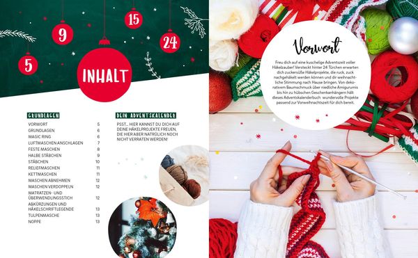 Produktbild: Mein Adventskalender-Buch: H&auml;kelzauber