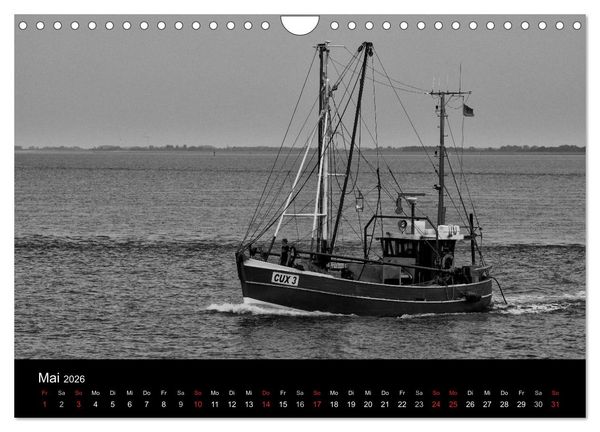 Produktbild: Willkommen in Cuxhaven (Wandkalender 2026 DIN A4 quer), CALVENDO Monatskalender