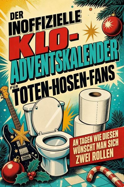 Produktbild: Der inoffizielle Klo-Adventskalender f&uuml;r Toten-Hosen-Fans