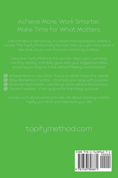 Produktbild: The Topify Method - Green Edition Vol 8
