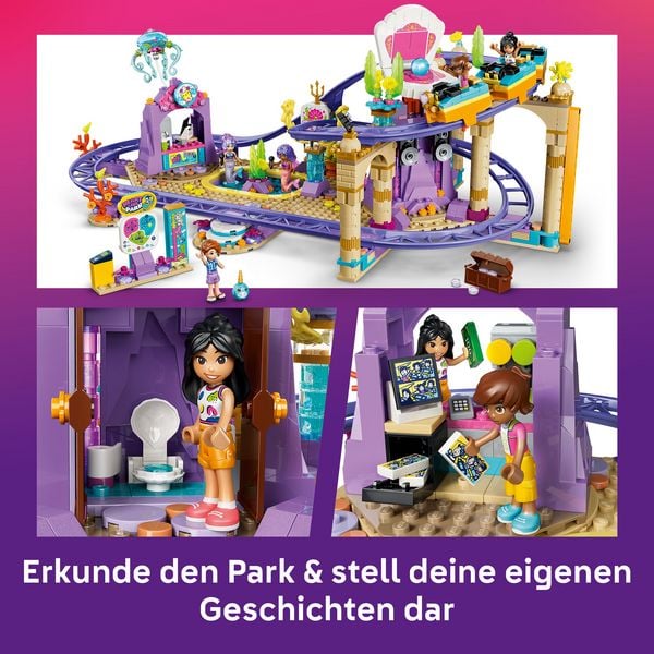 Produktbild: LEGO Friends 42703 Meerjungfrauen-Achterbahn, Bauset f&uuml;r M&auml;dchen und Jungen ab 8 Jahren