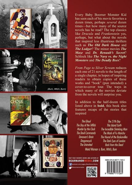 Produktbild: From Page to Silver Scream - 21 Novels That Became Horror and Sci-Fi Movie Favorites
