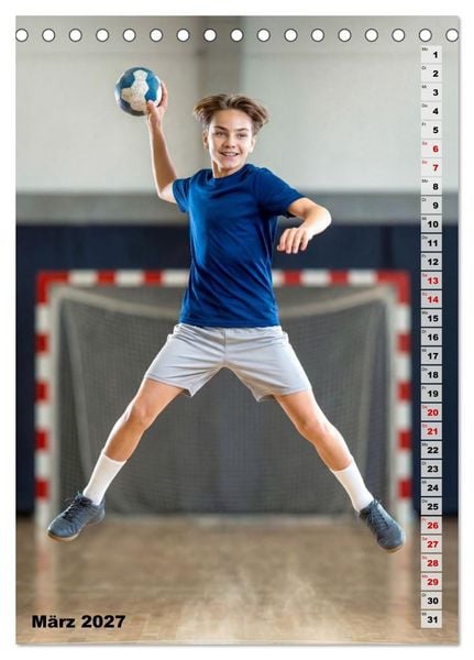Produktbild: Welt des Jugendsports (Tischkalender 2027 DIN A5 hoch), CALVENDO Monatskalender