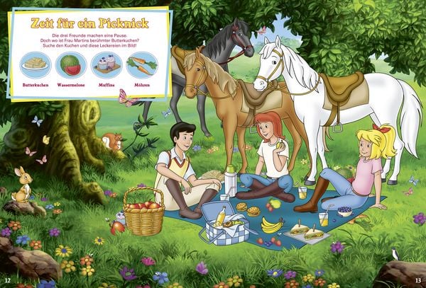 Produktbild: Bibi & Tina: Mein gro&szlig;es Suchbuch
