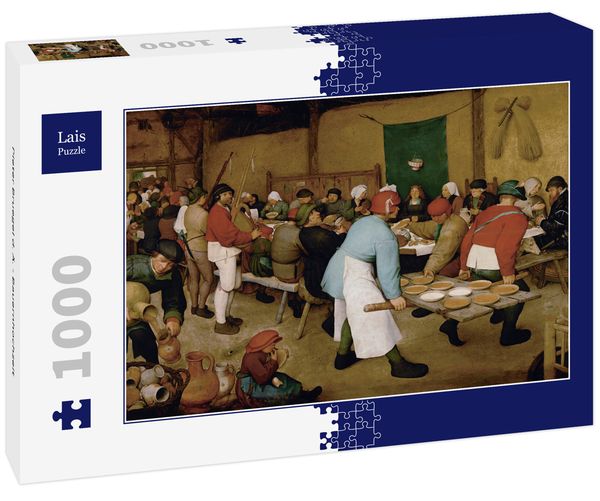 Produktbild: Lais Puzzle Pieter Bruegel d. &Auml;. - Bauernhochzeit 1000 Teile