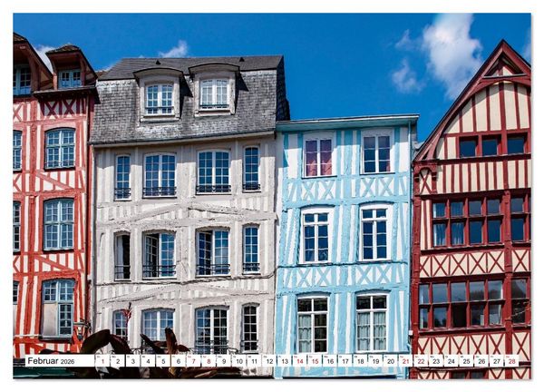 Produktbild: Rouen - ein traumhaftes Reiseziel (Wandkalender 2026 DIN A3 quer), CALVENDO Monatskalender