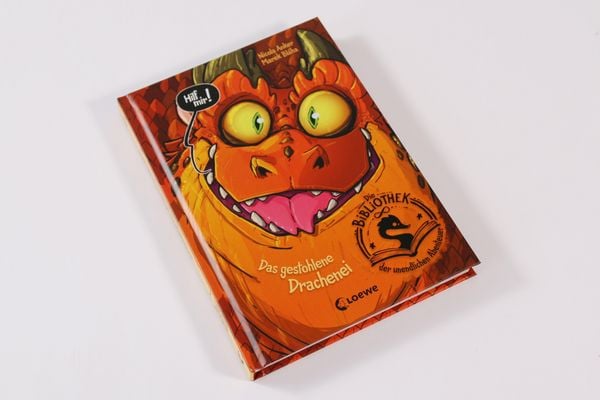 Produktbild: Die Bibliothek der unendlichen Abenteuer (Band 1) - Das gestohlene Drachenei