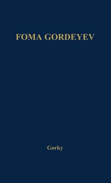 Produktbild: Foma Gordeyev.