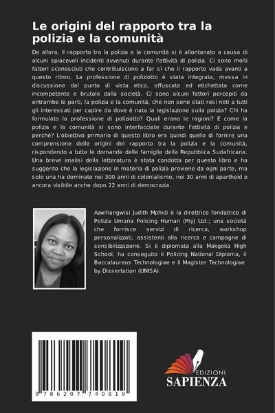 Produktbild: Le origini del rapporto tra la polizia e la comunit&agrave;