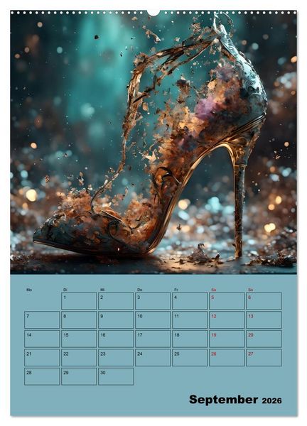 Produktbild: Verzaubert durch High Heels &ndash; Ein Kalender f&uuml;r Schuhliebhaber (hochwertiger Premium Wandkalender 2026 DIN A2 hoch), Kunstdruck in Hochglanz