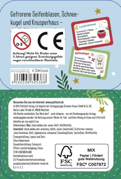 Produktbild: 24 bunte Ideen f&uuml;r die Adventszeit