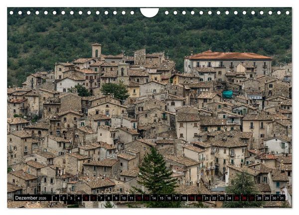 Produktbild: Einsame D&ouml;rfer - Eine Wanderung in den Abruzzen (Wandkalender 2026 DIN A4 quer), CALVENDO Monatskalender