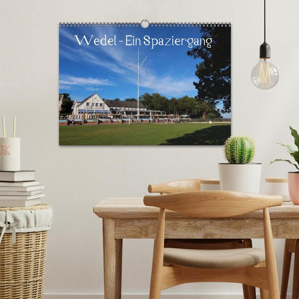 Produktbild: Wedel - Ein Spaziergang (Wandkalender 2026 DIN A3 quer), CALVENDO Monatskalender