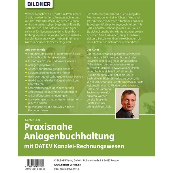 Produktbild: Praxisnahe Anlagenbuchhaltung mit DATEV Kanzlei Rechnungswesen