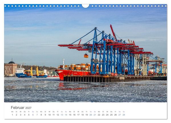 Produktbild: Die Elbmetropole Hamburg (Wandkalender 2027 DIN A3 quer), CALVENDO Monatskalender