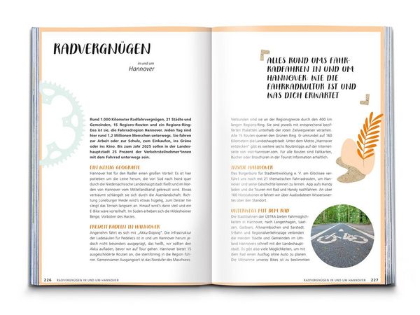 Produktbild: KOMPASS Radvergn&uuml;gen in und um Hannover