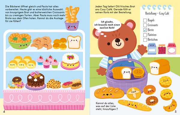 Produktbild: Cosy-Stickerwelt: Ein Tag in der B&auml;ckerei