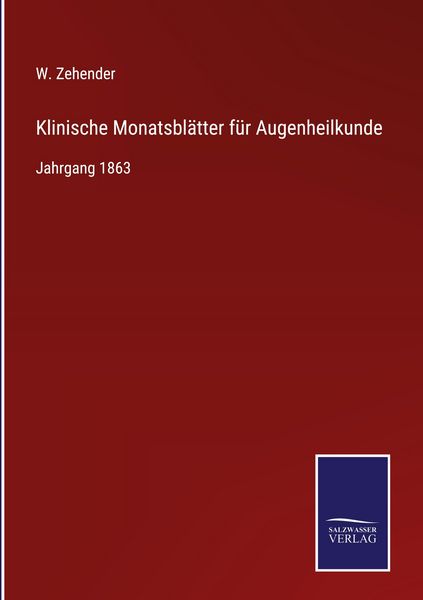 Produktbild: Klinische Monatsbl&auml;tter f&uuml;r Augenheilkunde