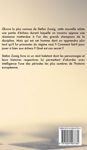 Produktbild: Le Joueur d'&eacute;checs