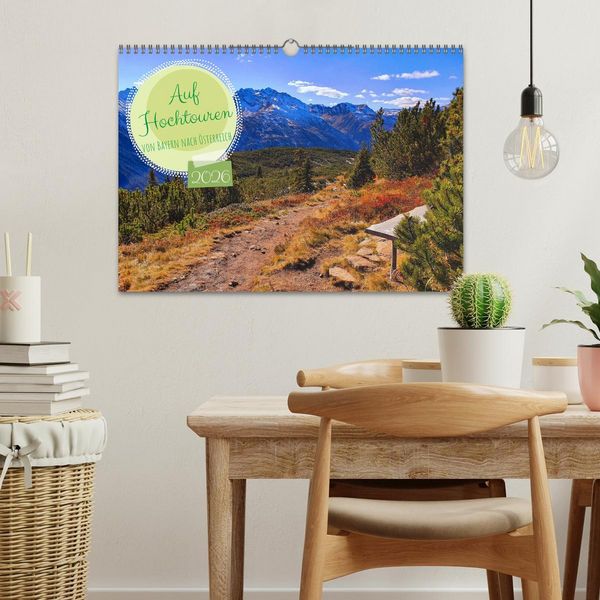 Produktbild: Auf Hochtouren (Wandkalender 2026 DIN A3 quer), CALVENDO Monatskalender