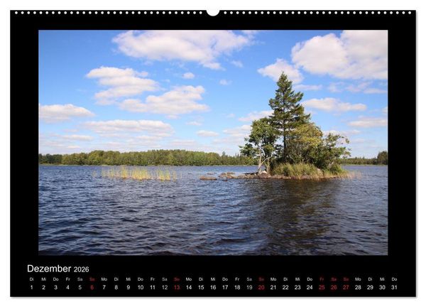 Produktbild: Schweden 2026 (Wandkalender 2026 DIN A2 quer), CALVENDO Monatskalender