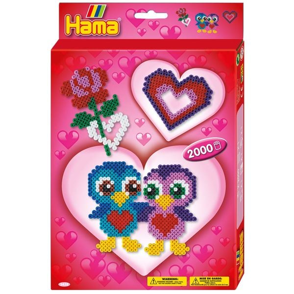 Hama Bügelperlen Love 2.000 Stück Geschenkpackung