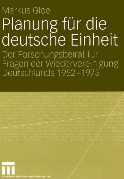 Produktbild: Planung f&uuml;r die deutsche Einheit