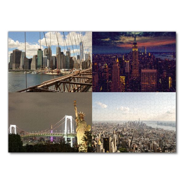 Produktbild: Lais Puzzle Collage New York 1000 Teile