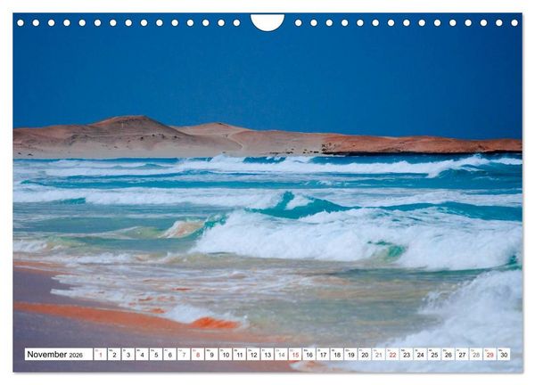 Produktbild: Boa Vista - Kapverden. Die Gem&uuml;tliche (Wandkalender 2026 DIN A4 quer), CALVENDO Monatskalender