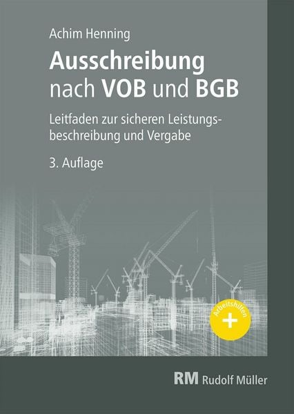 Produktbild: Ausschreibung nach VOB und BGB - E-Book (PDF)