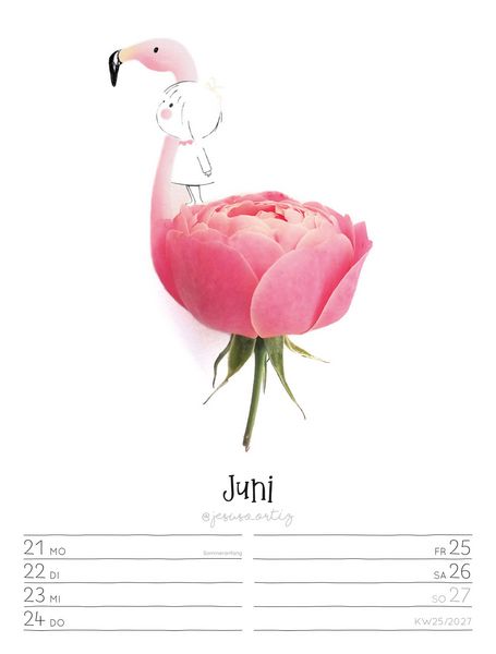 Produktbild: Little Dreams Wochenplaner Kalender 2027