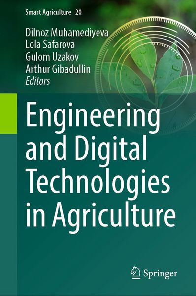 Produktbild: Engineering and Digital Technologies in Agriculture