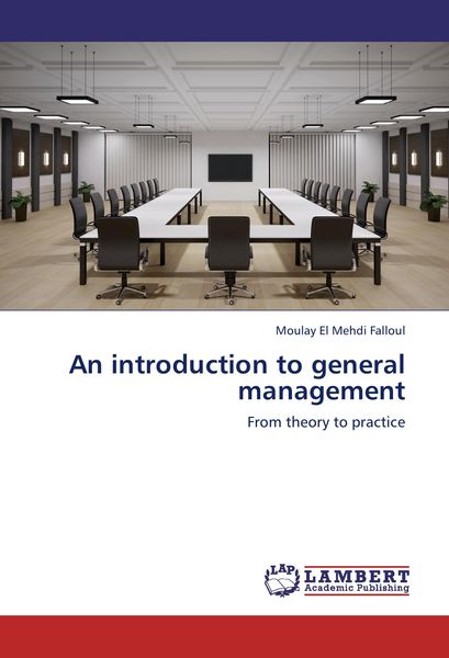 Produktbild: An introduction to general management