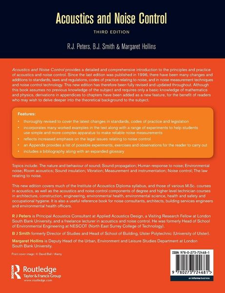Produktbild: Acoustics and Noise Control