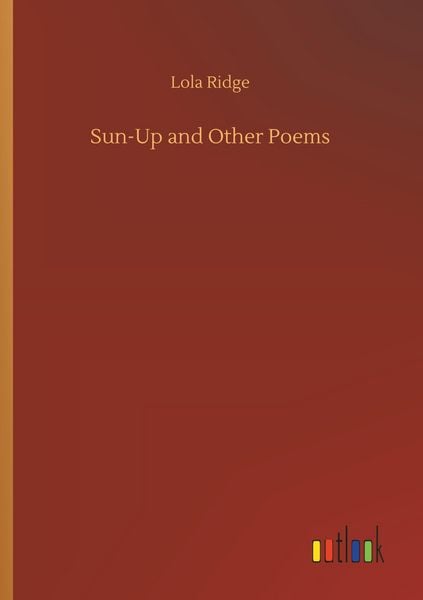 Produktbild: Sun-Up and Other Poems