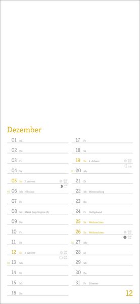 Produktbild: Kalender zum Selbstgestalten 2027