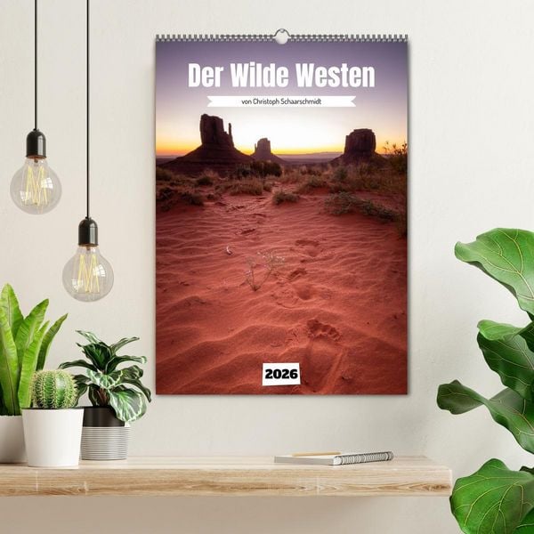 Produktbild: Durch den wilden Westen (Wandkalender 2026 DIN A2 hoch), CALVENDO Monatskalender