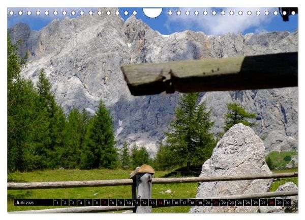 Produktbild: Sommer am Dachstein (Wandkalender 2026 DIN A4 quer), CALVENDO Monatskalender